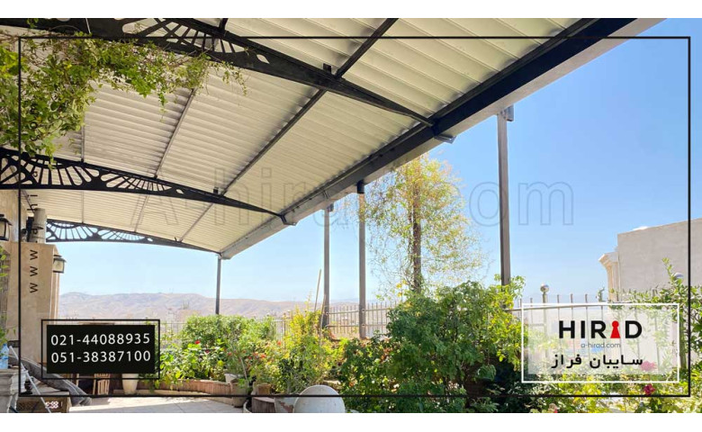 سایبان تراس مدل فراز کد F-04